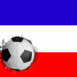 Serbie-Mont�n�gro: Drapeau et ballon encastr�
